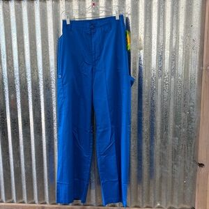 WonderWink Men's Cargo Pants in Royal-Short Length